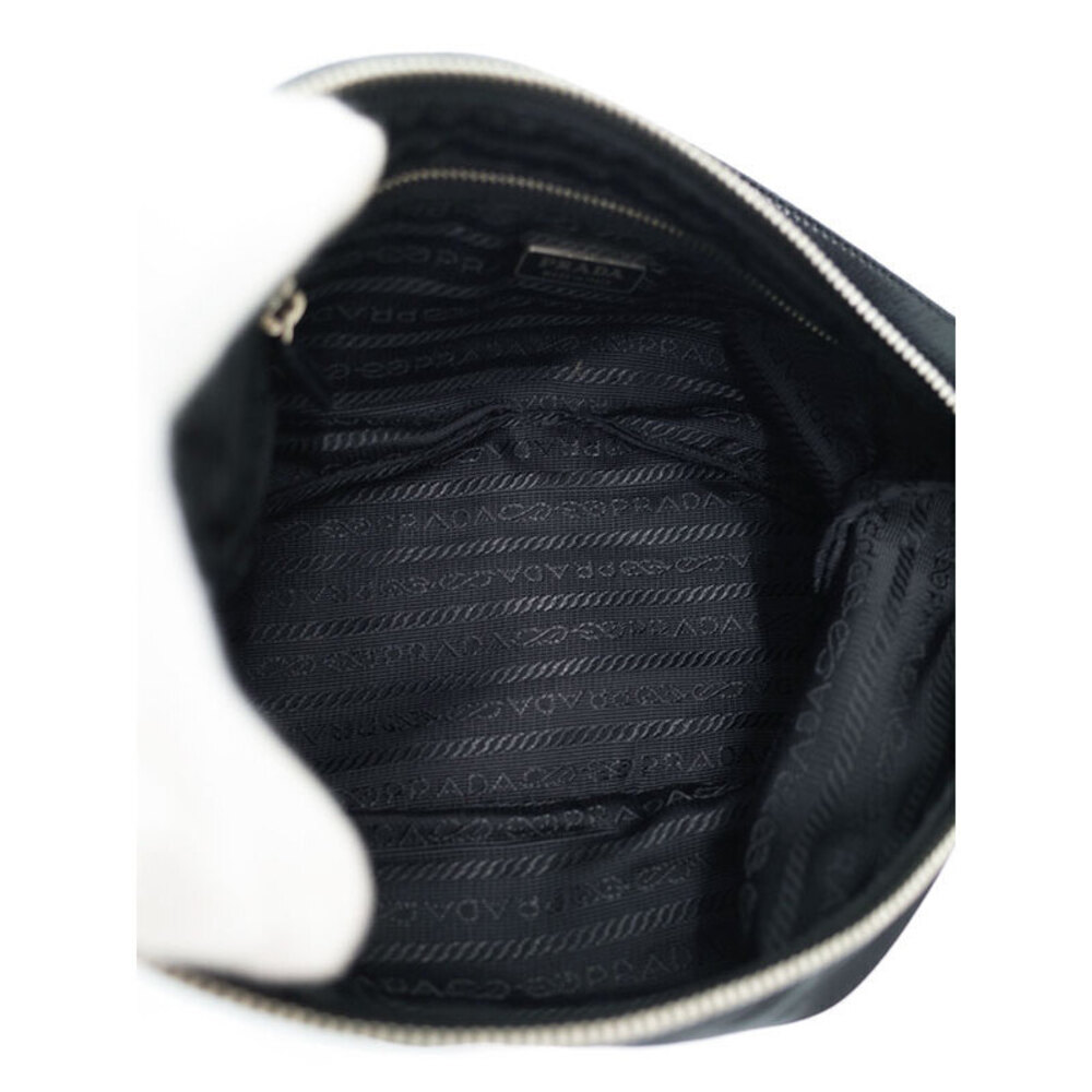 Prada Clutch Shoulder Bag Black - Picture 3 of 9